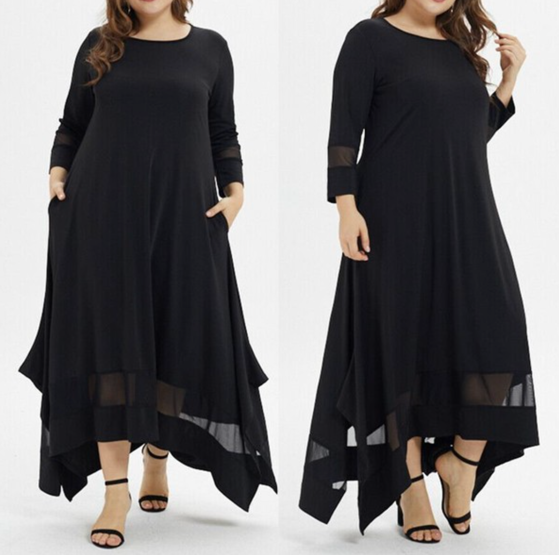 Women Maxi Black Dress (PF#60NZ) – Paige Fashion NZ